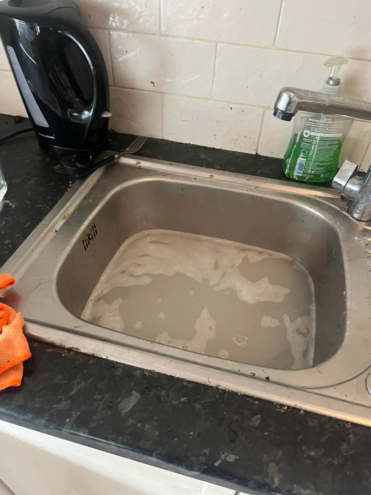 Before cleaning